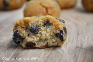 Paleo Chocolate Chip Cookies - A healthy - grain free, gluten free, dairy free, refined sugar free - twist on the traditional treat. Click the photo for the #recipe . #Paleo #Cookies
