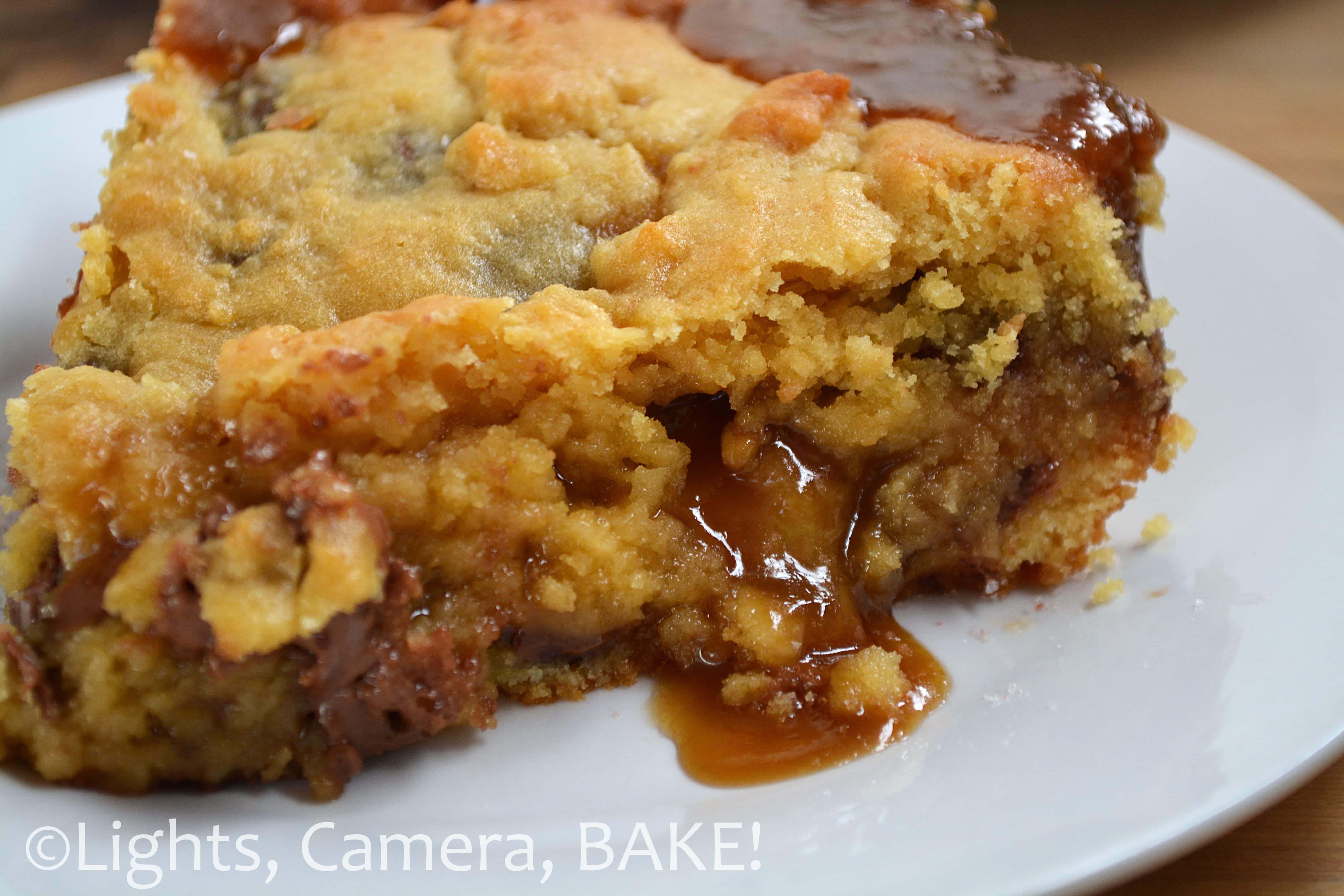Salted Caramel Cookie Pie Lights, Camera, BAKE!