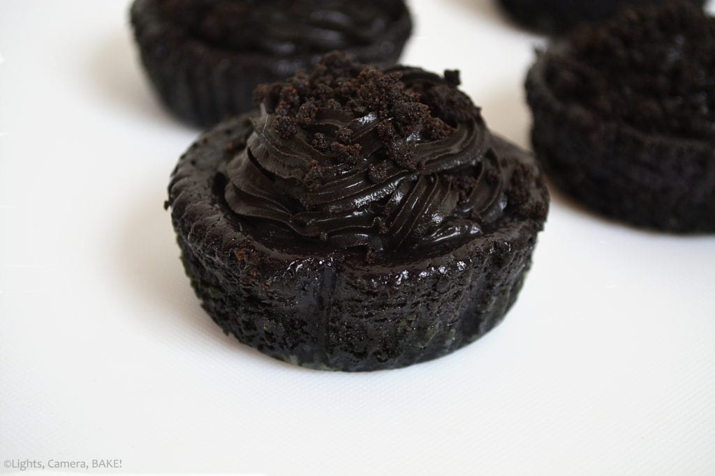 Mini Black Velvet Cheesecakes Black Out Week Lights, Camera, BAKE!