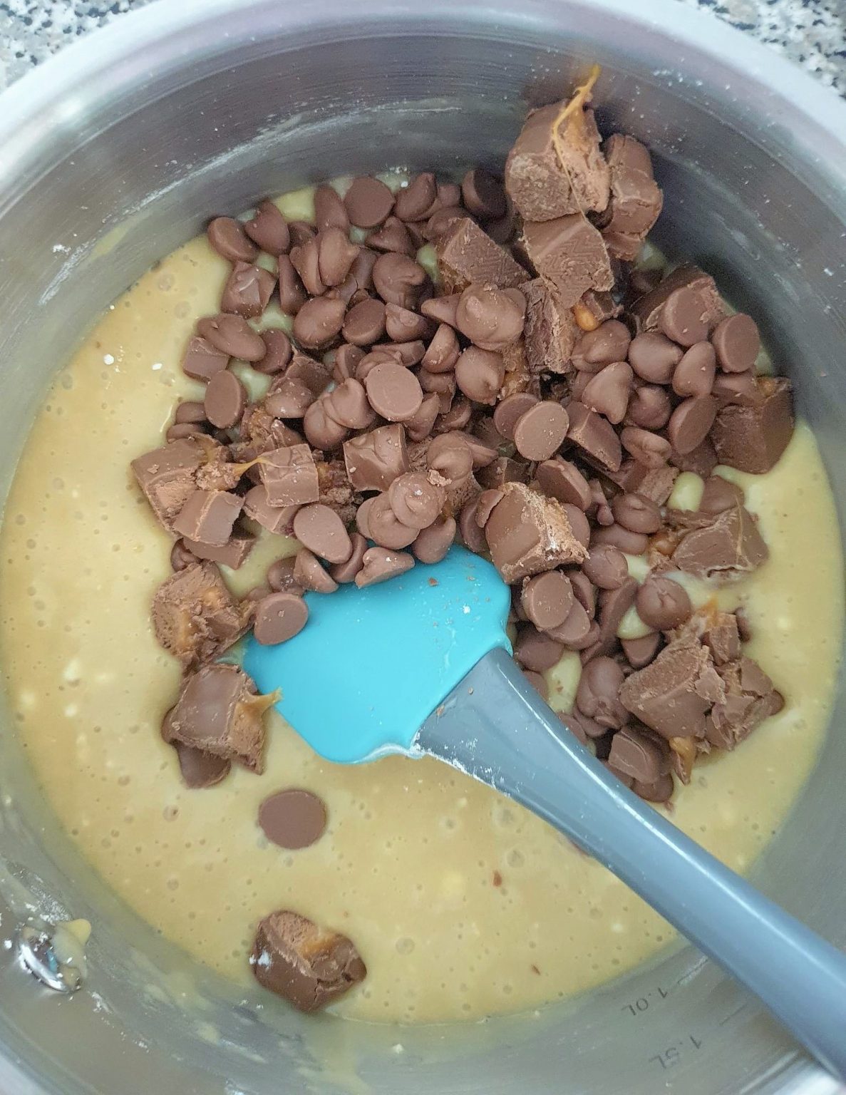 Mars Bar Condensed Milk Blondies Lights, Camera, BAKE!